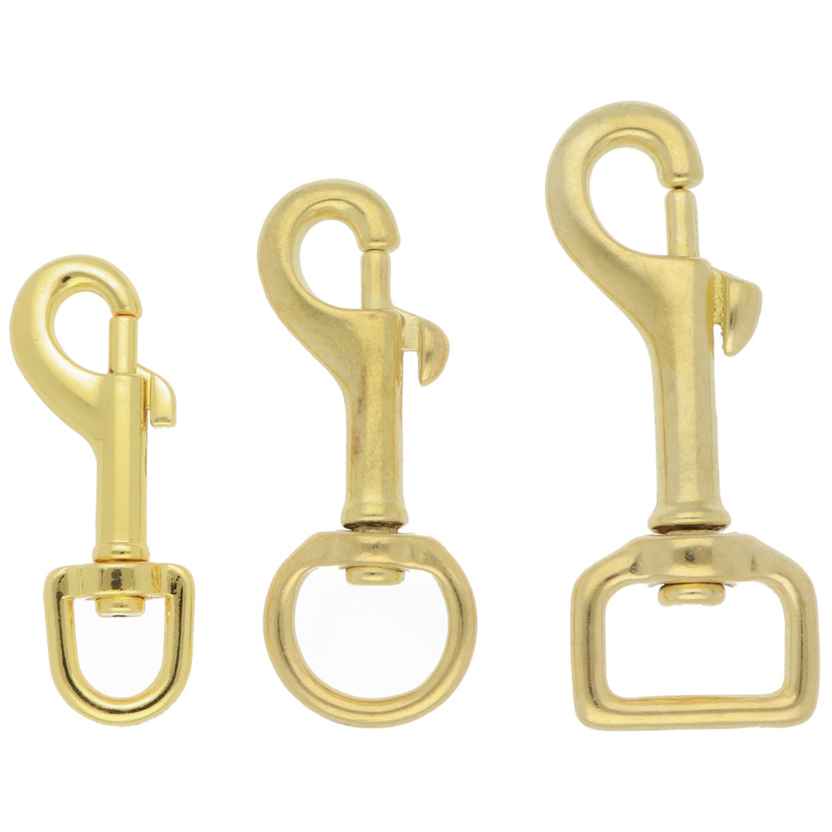 Brass Snap Hook - 1 | 10 | 20 Pieces