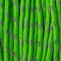 Reflectable Neon Green Paracord Type II Reflectable Neon Green Paracord Type II