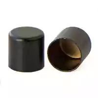 Metal Cord End Cap Black - 10 | 50 | 100 Pieces Metal Cord End Cap Black - 10 | 50 | 100 Pieces