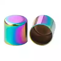 10 mm JetFuel/Neo-Chroom Metal Cord End caps 10 mm JetFuel/Neo-Chroom Metal Cord End caps