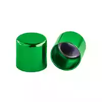 8 mm Green Metal Cord End caps 8 mm Green Metal Cord End caps