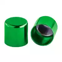 10 mm Green Metal Cord End caps 10 mm Green Metal Cord End caps