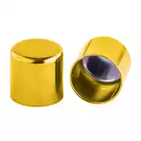 10 mm Yellow Metal Cord End caps 10 mm Yellow Metal Cord End caps