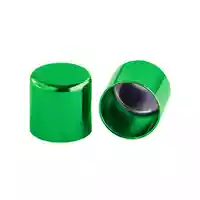 6 mm Green Metal Cord End caps 6 mm Green Metal Cord End caps