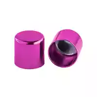 6 mm Pink Metal Cord End caps 6 mm Pink Metal Cord End caps