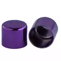 12 mm Purple Metal Cord End caps 12 mm Purple Metal Cord End caps