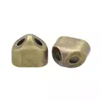 16 mm 'Antique Brass' Double end cap for keychain 16 mm 'Antique Brass' Double end cap for keychain