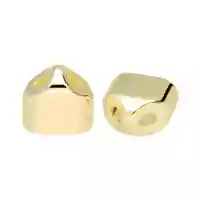 16 mm 'Gold' Double end cap for keychain 16 mm 'Gold' Double end cap for keychain