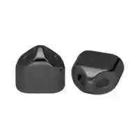 16 mm 'Gun Metal' Double end cap for keychain 16 mm 'Gun Metal' Double end cap for keychain