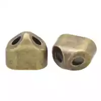 20 mm 'Antique Brass' Double end cap for keychain 20 mm 'Antique Brass' Double end cap for keychain