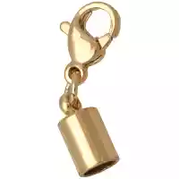 Gold 10 mm End Cap with Clasp Gold 10 mm End Cap with Clasp