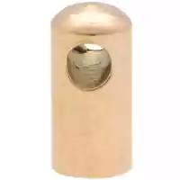 4 mm Gold End Cap With Hole 4 mm Gold End Cap With Hole