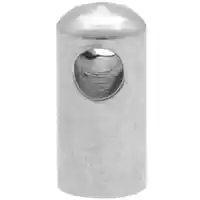 4 mm Stainless Steel End Cap With Hole 4 mm Stainless Steel End Cap With Hole