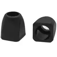 Black 5.5 mm Plastic End Cap Black 5.5 mm Plastic End Cap