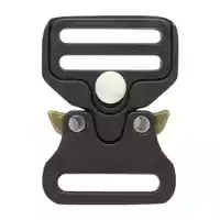 20 mm Black Adjustable Metal Safe Lock Buckle 20 mm Black Adjustable Metal Safe Lock Buckle