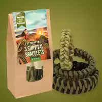 DIY Kit ''Survival'' - Classic Paracord Bracelets DIY Kit ''Survival'' - Classic Paracord Bracelets