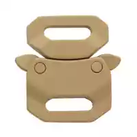 15mm Beige Metal Safe Lock Buckle (Large) 15mm Beige Metal Safe Lock Buckle (Large)
