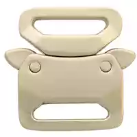 25mm Pearl Nickel Safe Lock Buckle 25mm Pearl Nickel Safe Lock Buckle
