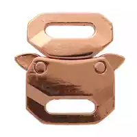 15mm Rose Gold Metal Safe Lock Buckle (Large) 15mm Rose Gold Metal Safe Lock Buckle (Large)