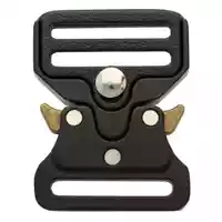 25mm Black Adjustable Metal Safe Lock Buckle 25mm Black Adjustable Metal Safe Lock Buckle
