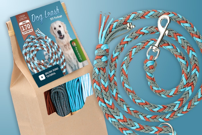 Guinzaglio per cane in paracord